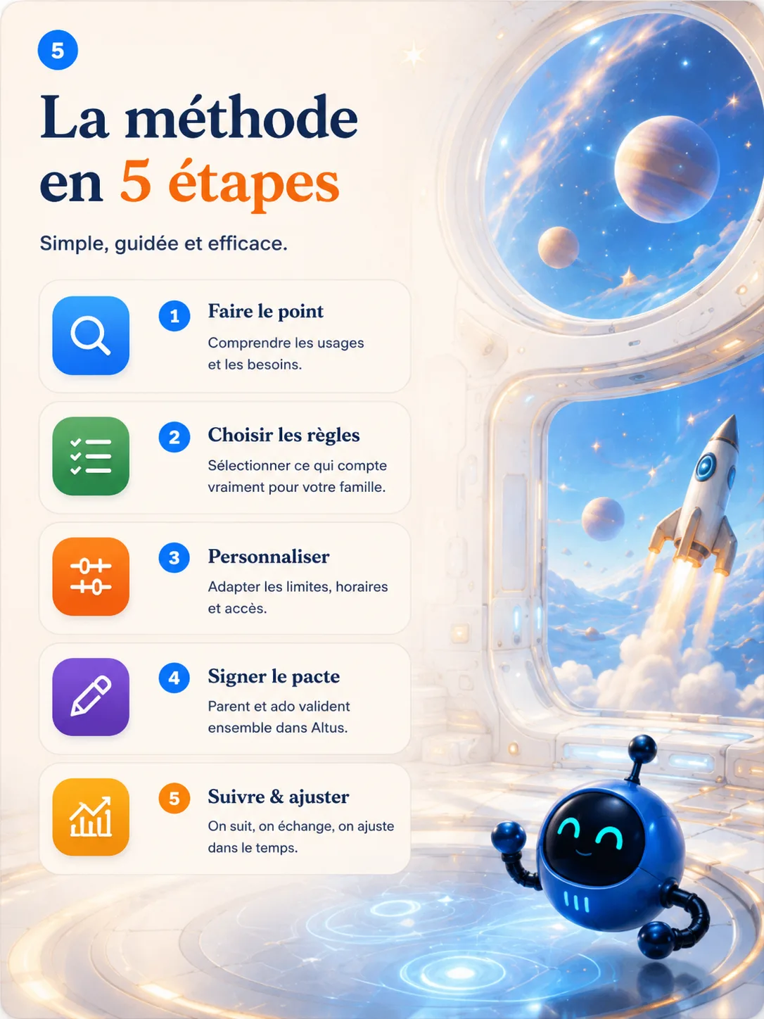 La méthode en 5 étapes pour poser le cadre avec son ado.